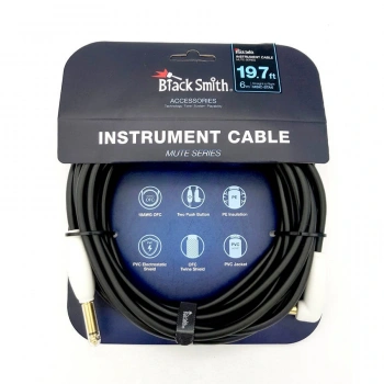 BlackSmith MSIC-STA6 Sessiz gitar kablosu, 6 metre.
