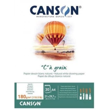 Canson C à Grain Çizim Blok A4 180 g 30 Yaprak