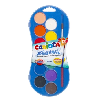 CARİOCA SULU BOYA 30 MM.12Lİ YENİ