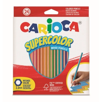 CARİOCA SUPERCOLOR KURU BOYA KALEMİ 24 lü