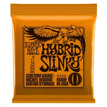Ernie Ball P02222 Hybird Slinky Nickel 09-46 Elektro Gitar Teli