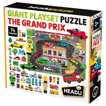 GIANT PLAYSET PUZZLE THE GRAND PRIX