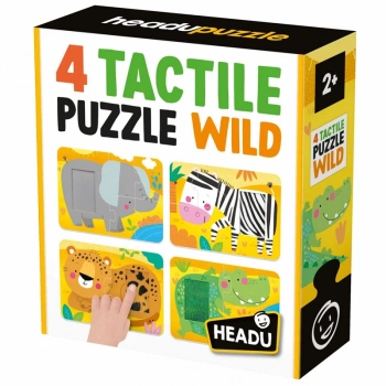 HEADU 4 TACTILE PUZZLE FARM (+2 YAŞ)