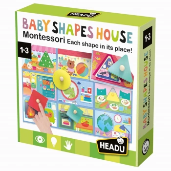 HEADU BABY SHAPES HOUSE MONTESSORI (1-3 YAŞ)