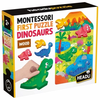 HEADU MONTESSORI MY FIRST PUZZLE DINOSAURS