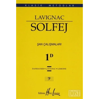 Lavignac Solfej 1D (Küçük Boy)