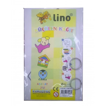 LİNO DESENLİ KÜÇÜLEN KAĞIT A5 ebat anahtarlık model