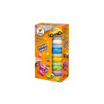 LİNO MODEL KİLİ OYUN HAMURU 20 GR X 6 RENK