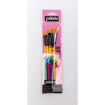 Pebeo 4 Lü Fırça Seti No:10