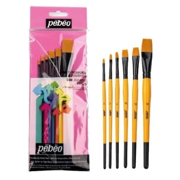 Pebeo Çok Amaçlı Fırça Seti - Set 3