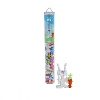 PLUS-PLUS BUNNY TUBE / 100 PCS TUBE