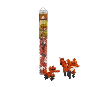PLUS-PLUS WİLD ANİMALS FOX / 100 PCS TUBE
