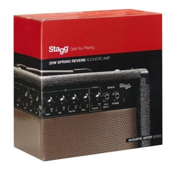 Stagg 20 AA R EU Akustik Gitar Amfisi