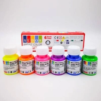 Südor Monalisa fosforlu  Akrilik 12 Renk X 22ml Ml123