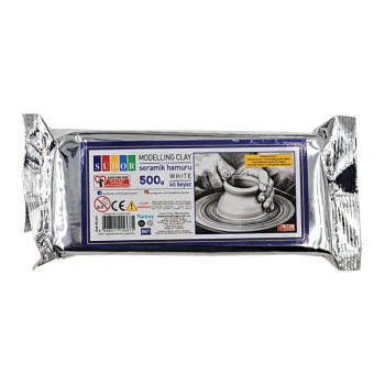 Südor Seramik Kil 500 g Beyaz