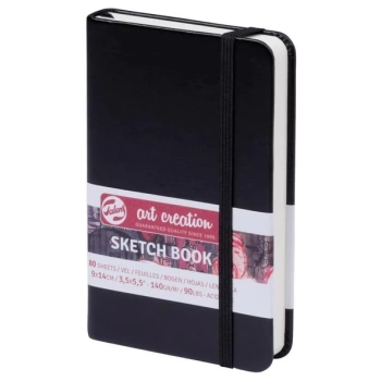 TALENS ART SKETCH BLOCK BLACK 9X14 140gr siyah