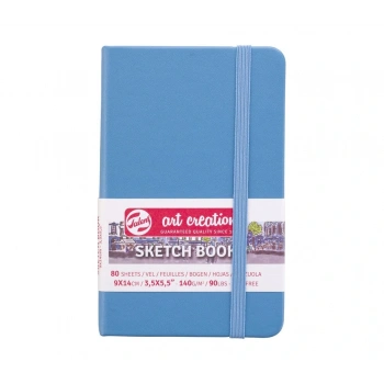 Talens Art Creation Eskiz Bloğu Sert Kapak 140gr 9x14cm Mavi 80yp
