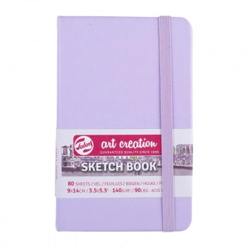 Talens Art Creation Sketch Book Eskiz Defteri 80 Yaprak 140 g 9x14 cm Pastel Mor