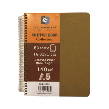 alex schoeller Schoellershammer Sketchbook Collection A5 140gr 50yp Eskiz Defteri / Alx.9659
