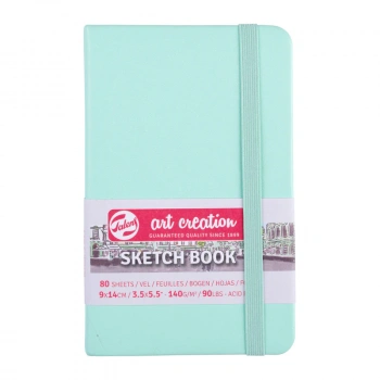 Talens Art Creation Sketch Book Eskiz Defteri 80 Yaprak 140 g 13x21 cm Taze Nane yeşil