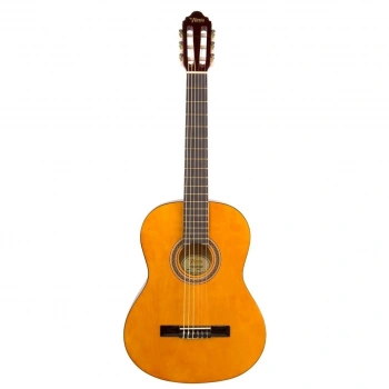 VALENCIA VC104T KLASİK GİTAR, 4/4, NATUREL, SAP ÇELİKLİ