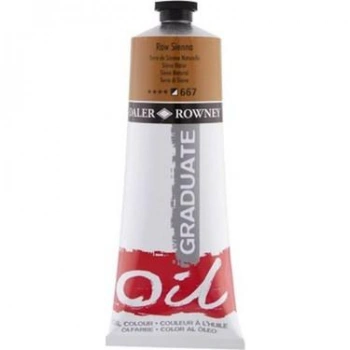 Daler Rowney Graduate Yağlı Boya 200 ml 667 Raw Sienna