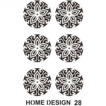 HDS28 aRTEBELLA Home desingn Stencil 35x50 cm