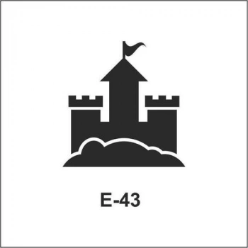 Artebella E Serisi Stenciller E-43 Stencil 10x10cm