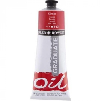 Daler Rowney Graduate Yağlı Boya 200 ml 513 Crimson