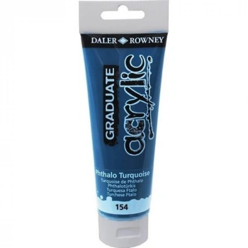 Daler Rowney Akrilik Boya 120 ML-154 Phthalo Turquiose