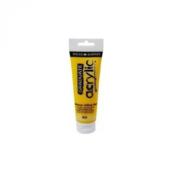 Daler Rowney Akrilik Boya 120 ML-605 Cadmium Yellow Hue