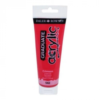 Daler Rowney 120 Ml Graduate Akrilik Boya 542 Crimson