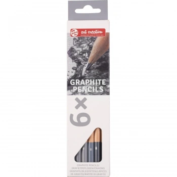 Talens Art Creation Graphite Pencils Dereceli Karakalem Eskiz Çizim Seti 6lı