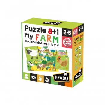 HEADU PUZZLE 8+1 FARM (2-5 YAŞ)