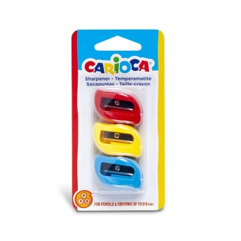 CARİOCA KALEMTIRAŞ 3LÜ BLİSTERLİ