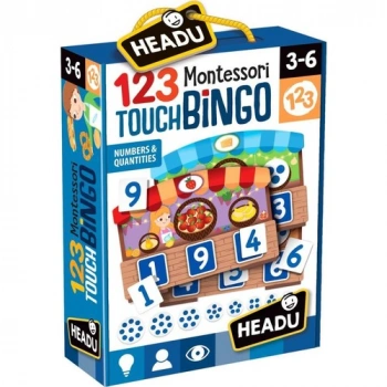 HEADU 123 MONTESSORI TOUCH BINGO (3-6 YAŞ)