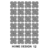 HDS12 aRTEBELLA Home desingn Stencil 35x50 cm