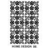 HDS06 aRTEBELLA Home desingn Stencil 35x50 cm