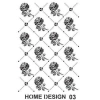 HDS03 aRTEBELLA Home desingn Stencil 35x50 cm