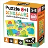 HEADU PUZZLE 8+1 DINOSAURS (2-5 YAŞ)