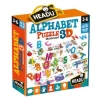 HEADU MONTESSORI ALPHABET PUZZLE 3D (3-6 YAŞ)