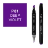 Touch Twin p815 deep violet  Marker shinhan keçeli kalem