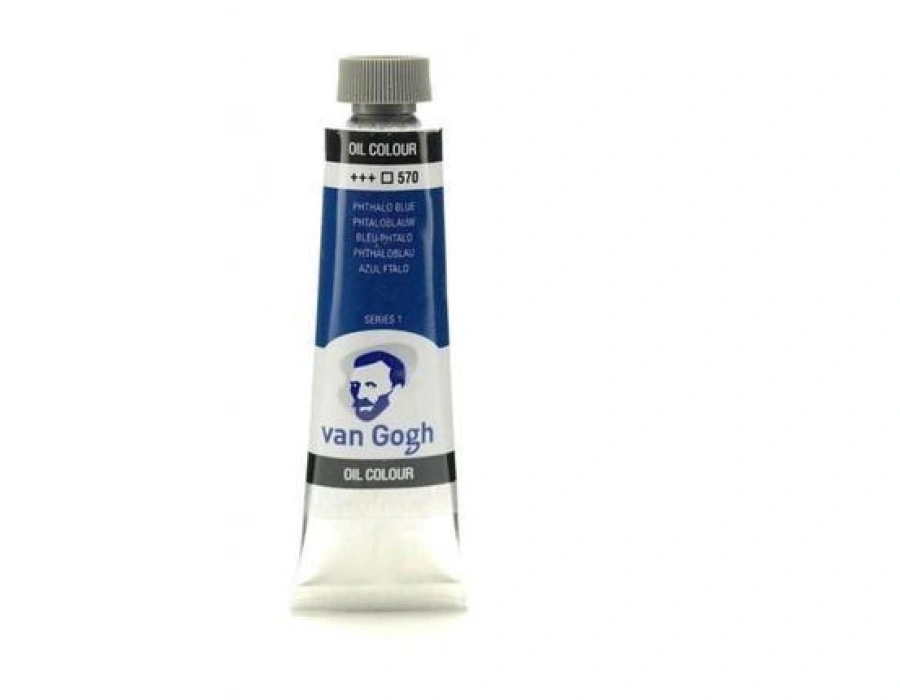 Talens Van Gogh Yağlı Boya 40 ml. 570 Phthalo Blue