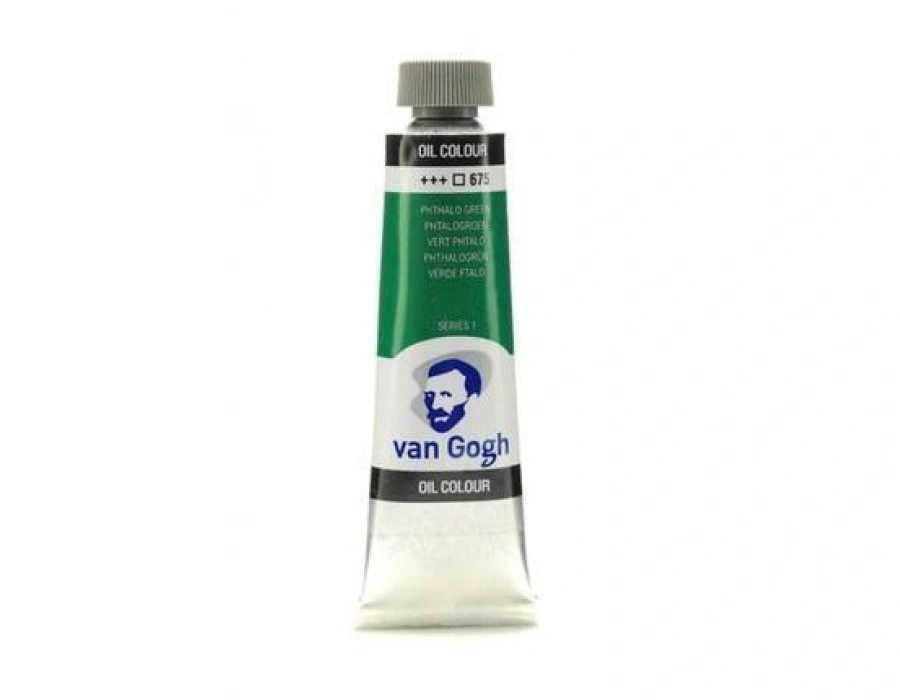 Talens Van Gogh Yağlı Boya 40 ml. 675 Phthalo Green