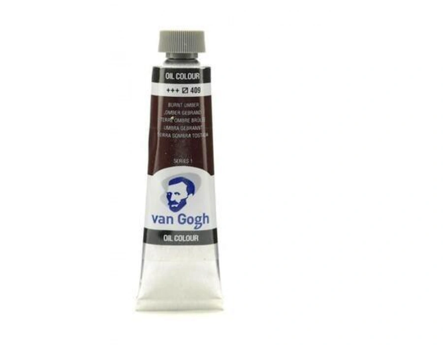 Talens Van Gogh 409 Boya 40 ml. Burnt Umber