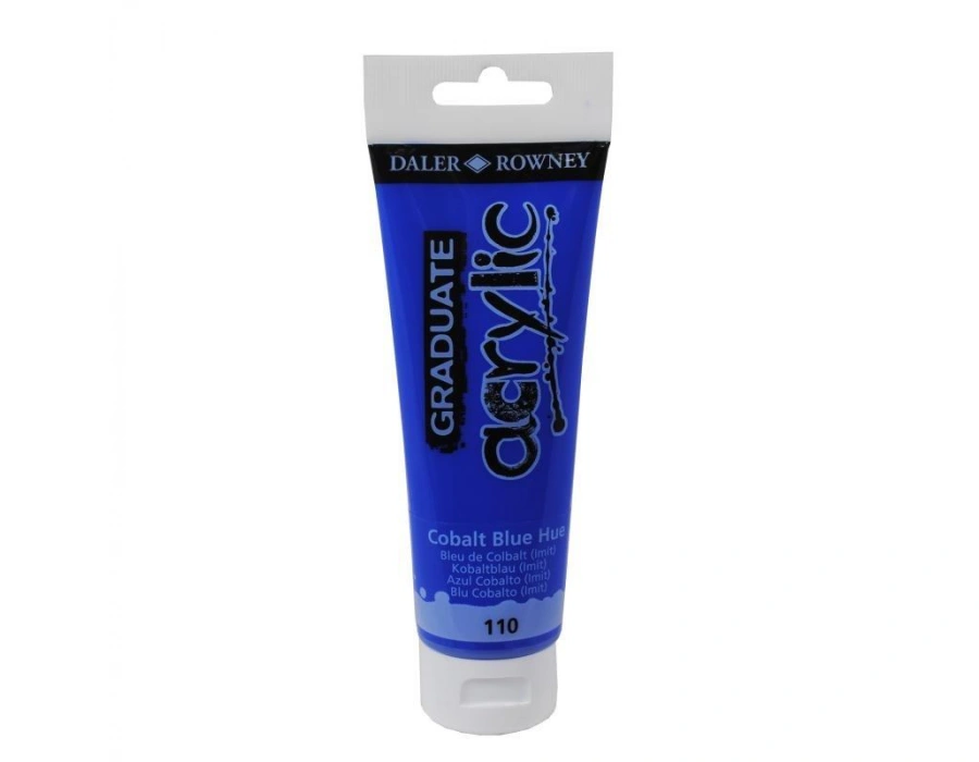 Daler Rowney Graduate 110 Akrilik Boya 120ml Cobalt Blue Hue