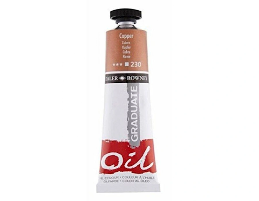 Daler Rowney 230 Graduate Yağlı Boya Grad Oıl 38ml Copper