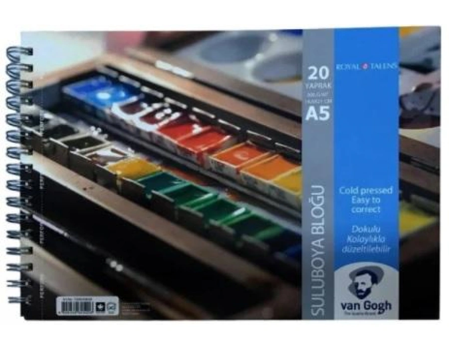 Talens Van Gogh Suluboya Bloğu (A5) 300gr 20 Sayfa