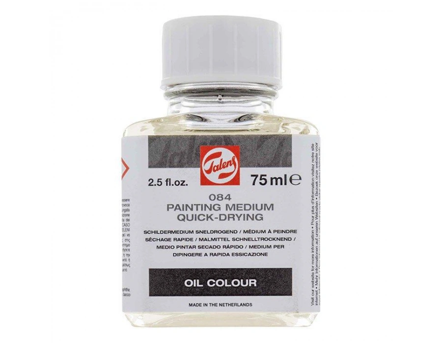 oil Talens Painting Medium Quick-Drying 084 Hızlı Kurutucu Medyum 75 Ml