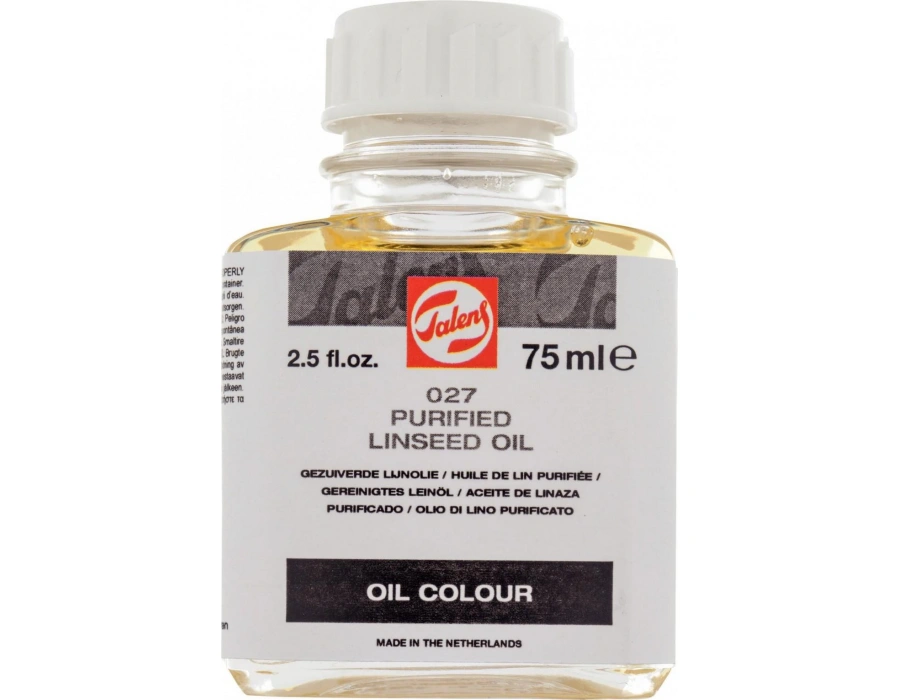 oil Talens LINSEED OIL PURIFIED 027 75ML (SAF KETEN YAĞI)